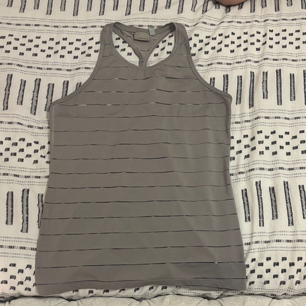 Athleta Taupe Women's Tank Top